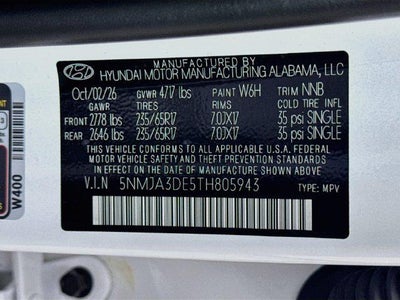 2026 Hyundai TUCSON SE