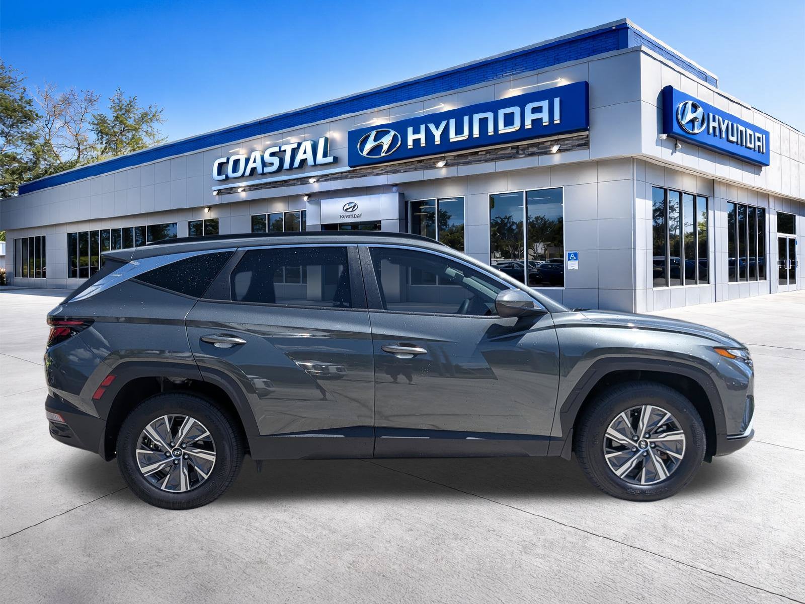 2024 Hyundai TUCSON HYBRID Blue