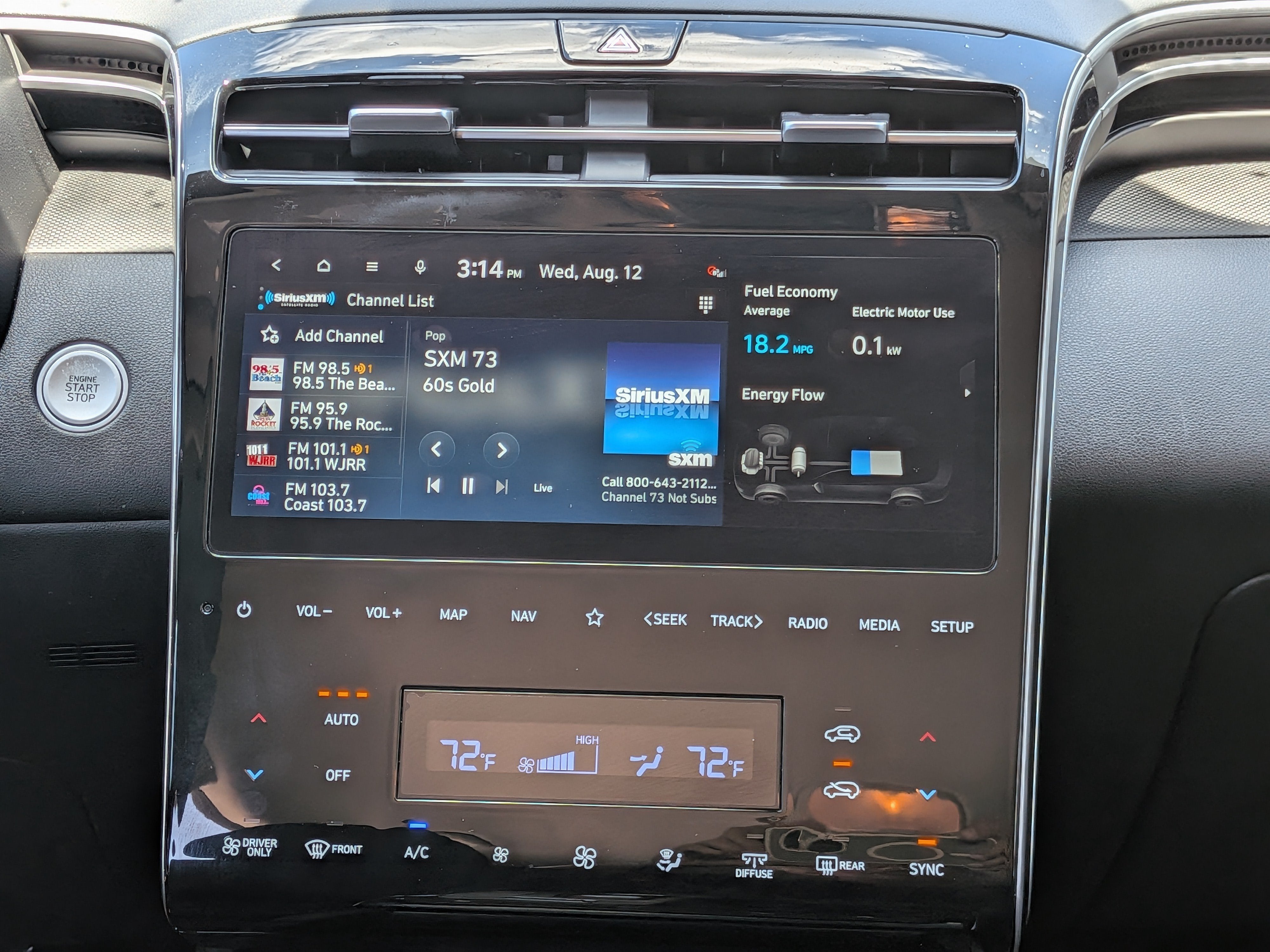 2024 Hyundai TUCSON HYBRID Blue