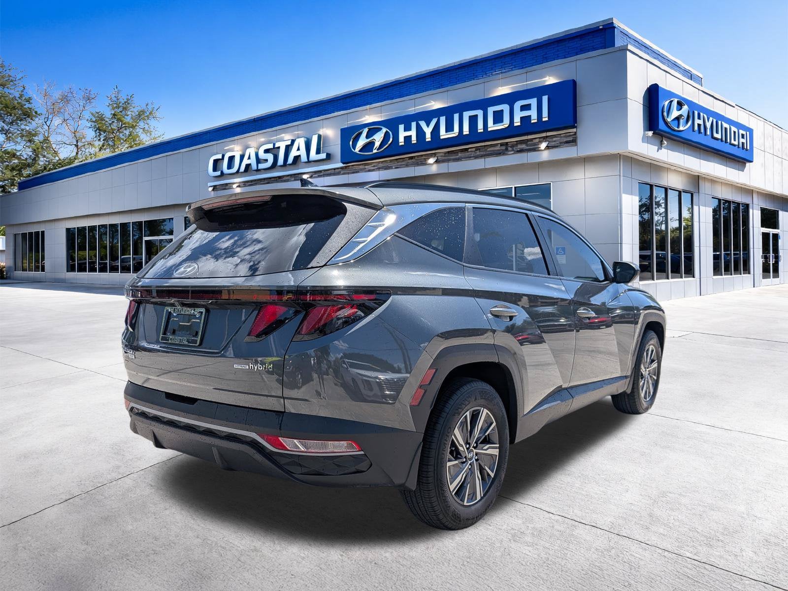 2024 Hyundai TUCSON HYBRID Blue