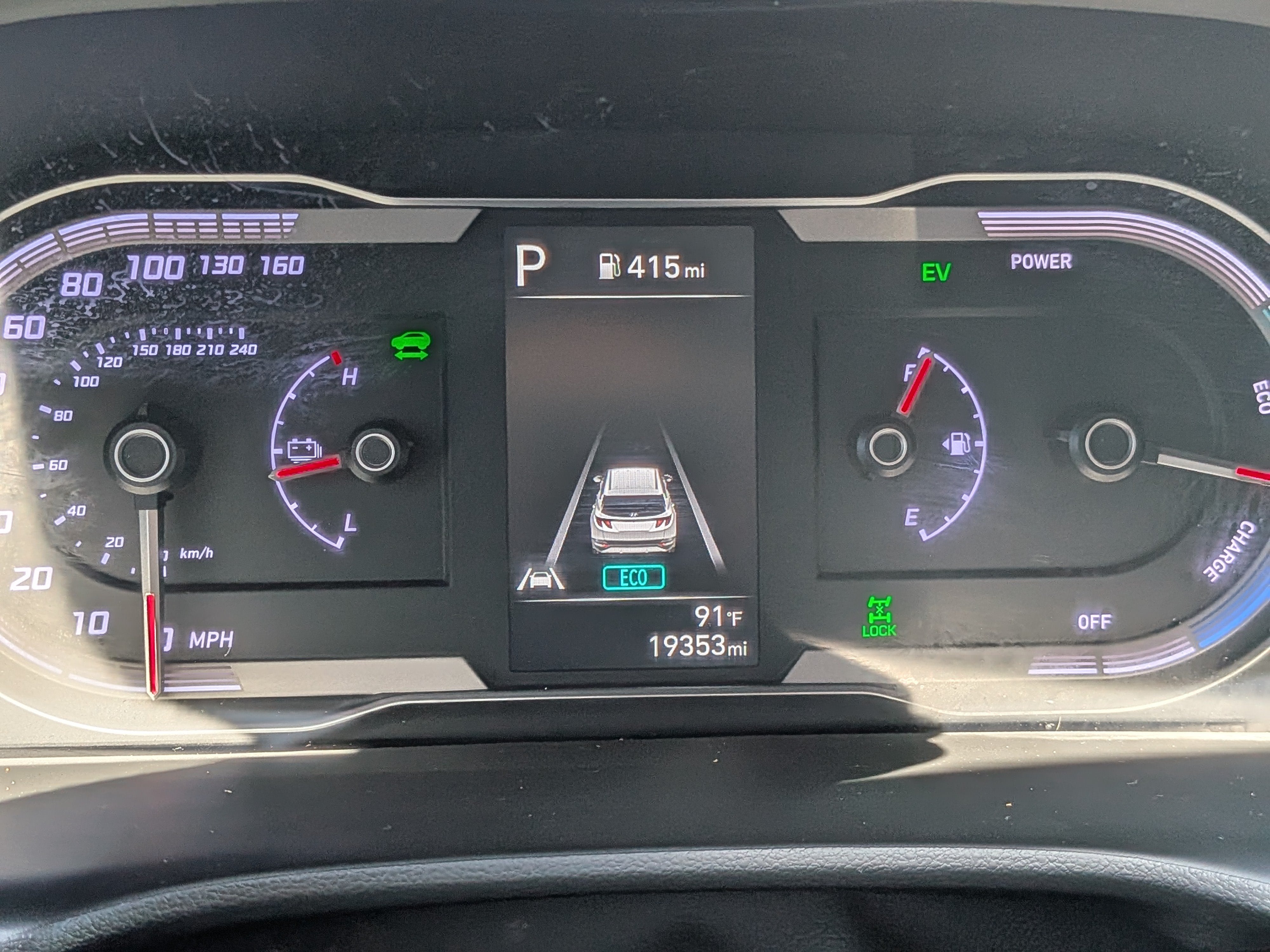 2024 Hyundai TUCSON HYBRID Blue