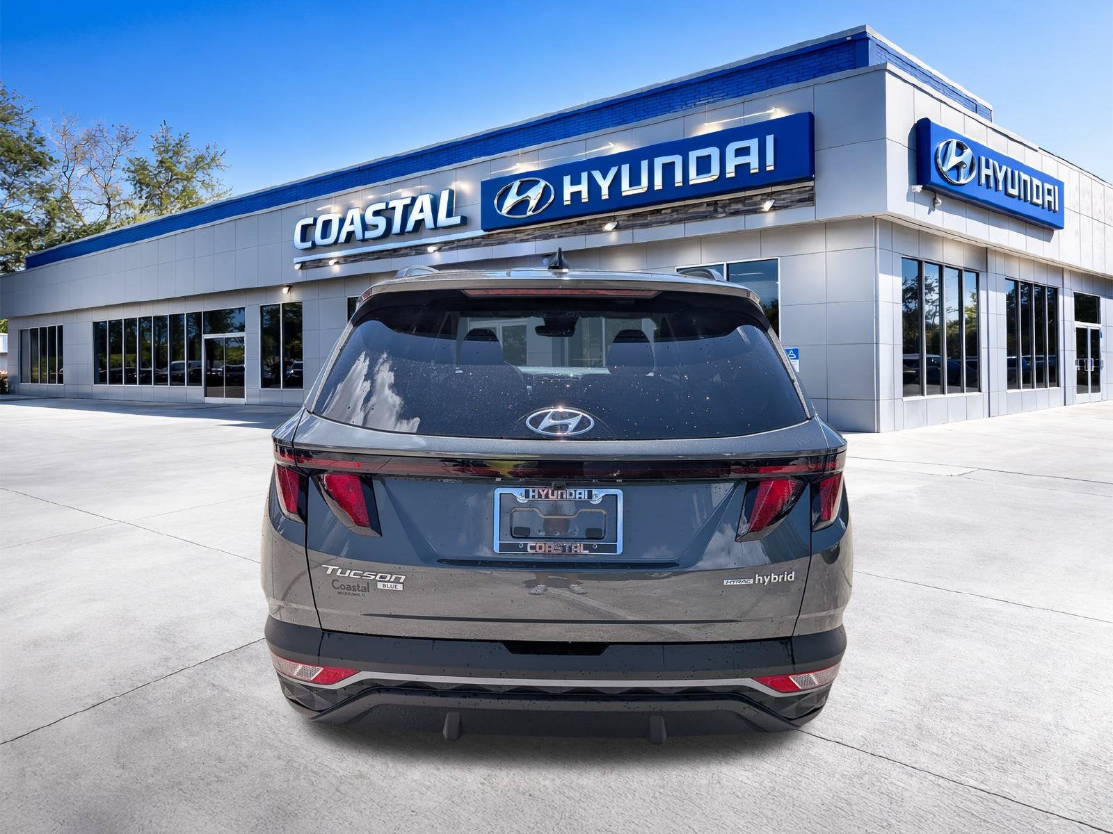 2024 Hyundai TUCSON HYBRID Blue