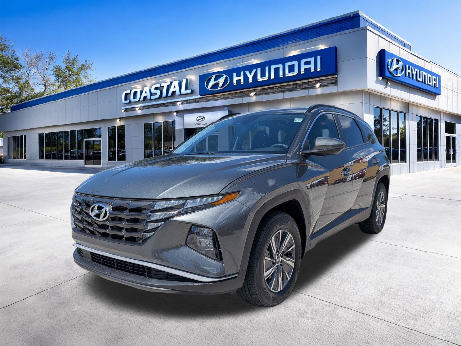 2024 Hyundai TUCSON HYBRID Blue