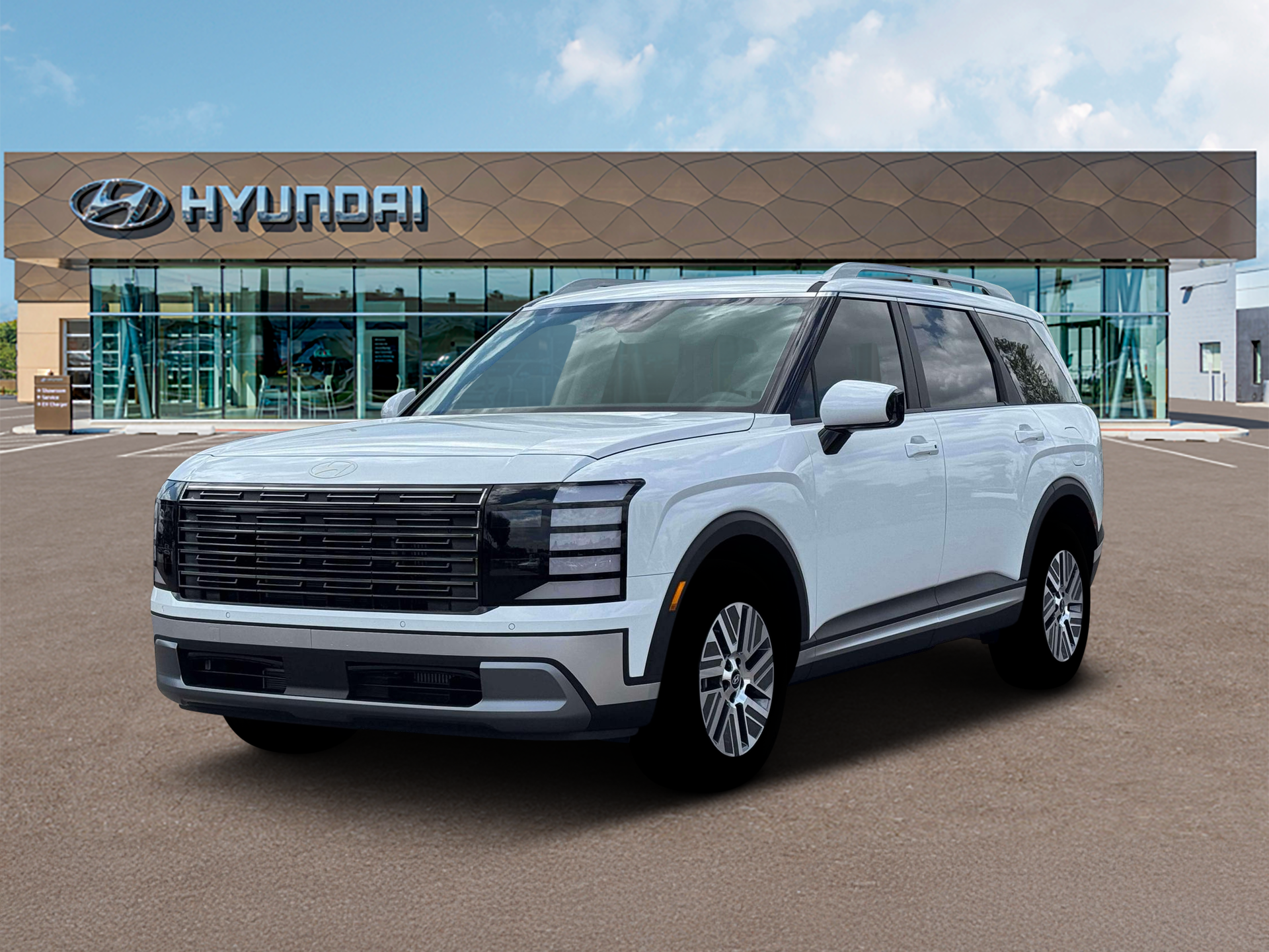 2026 Hyundai Palisade Blue SEL 7 Passenger Hybrid FWD's photo