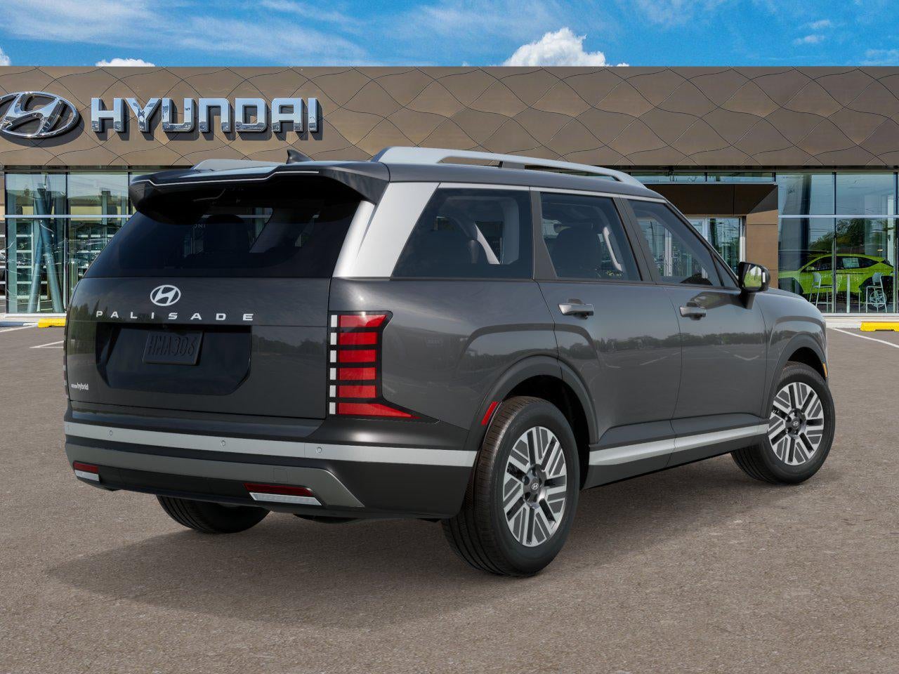 2027 Hyundai PALISADE HYBRID Blue SEL 8P
