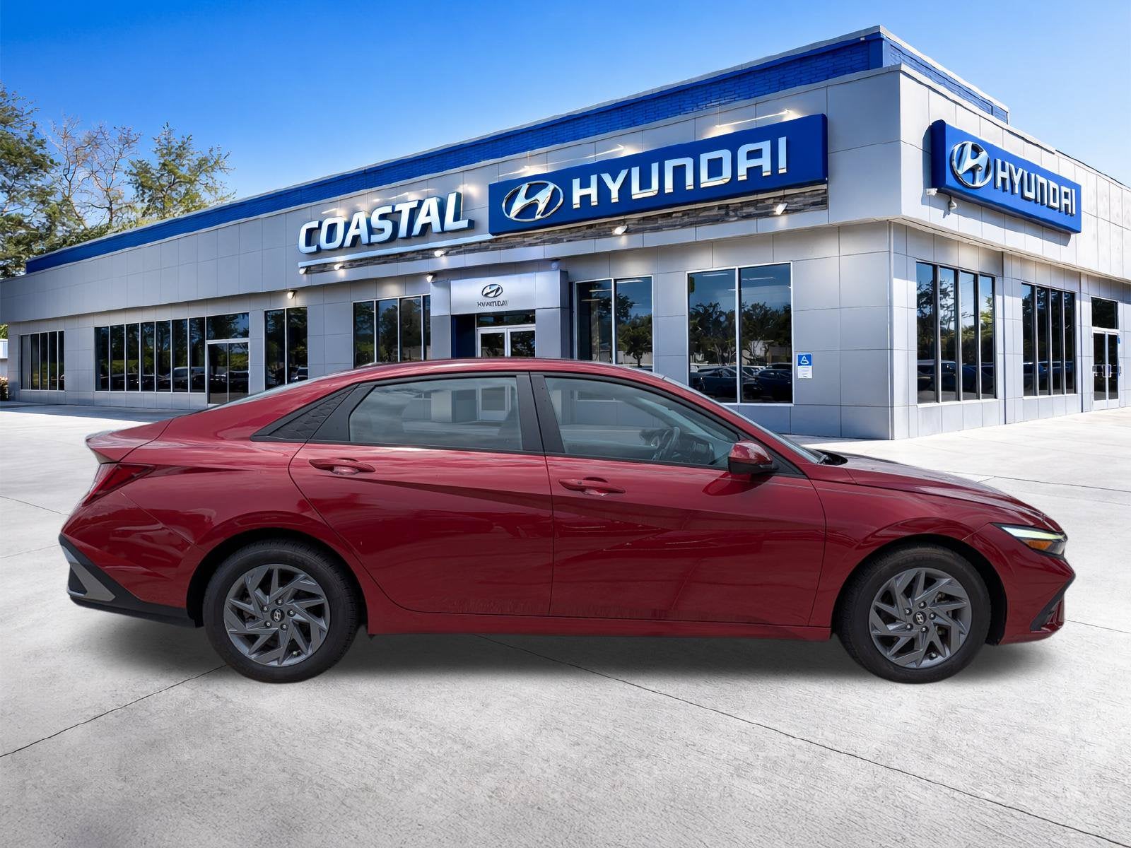 2024 Hyundai ELANTRA HYBRID Blue
