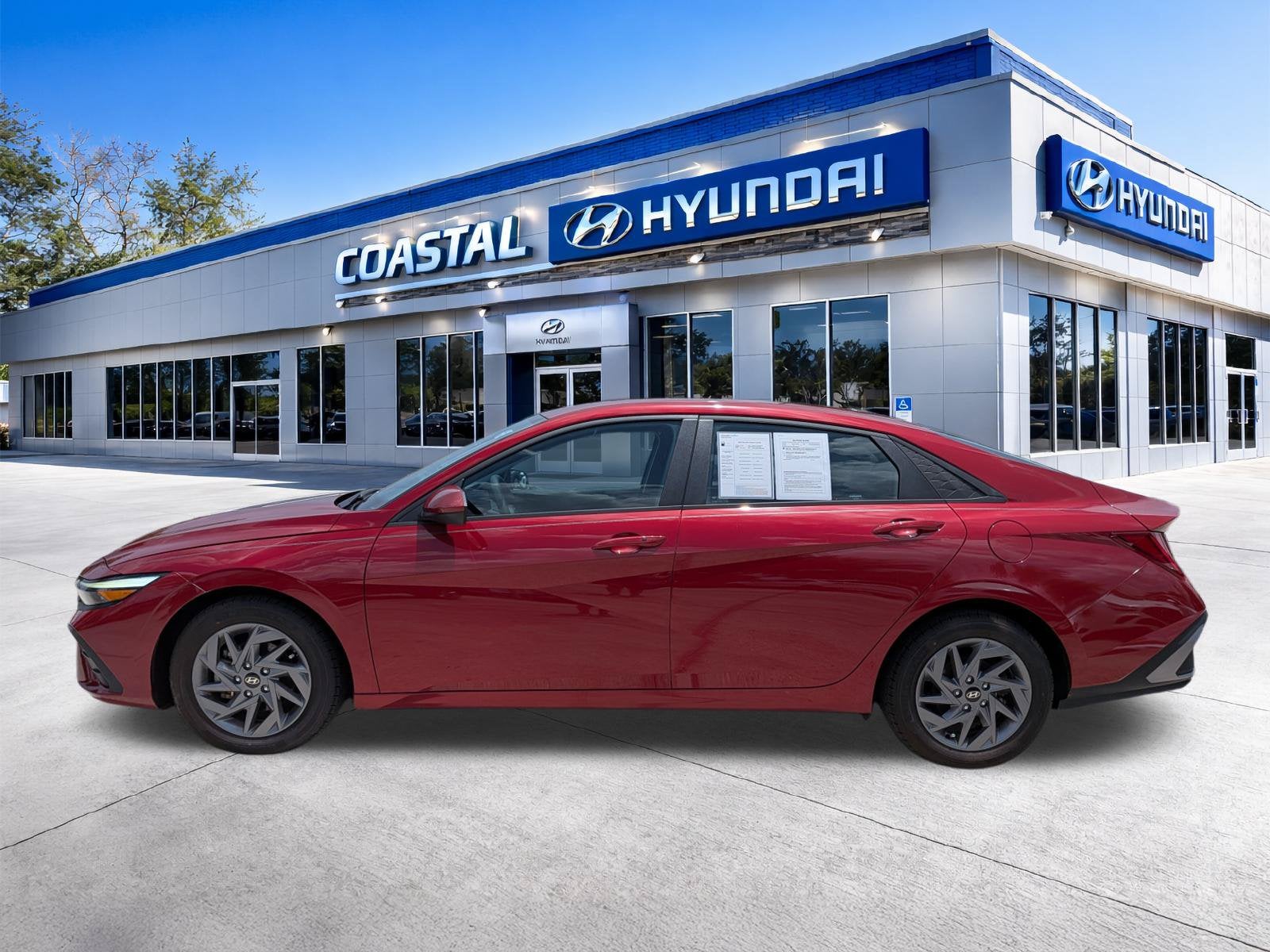 2024 Hyundai ELANTRA HYBRID Blue