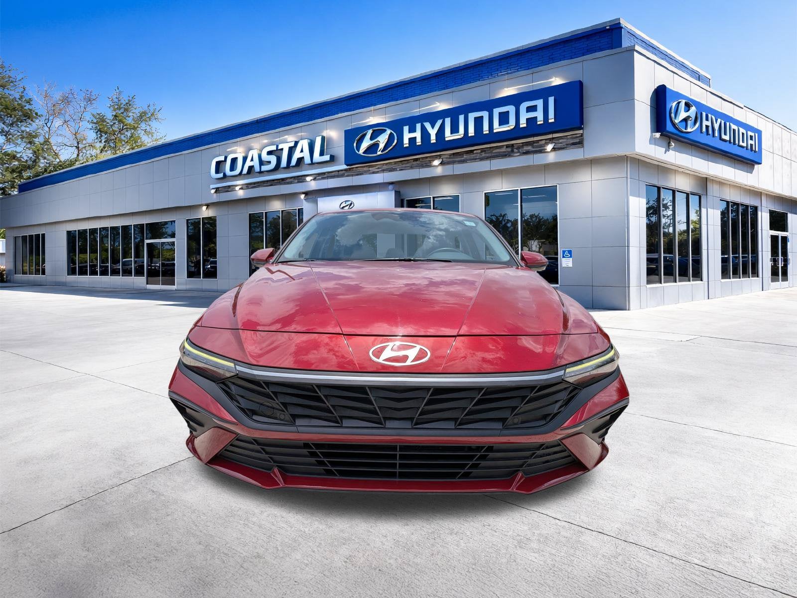 2024 Hyundai ELANTRA HYBRID Blue