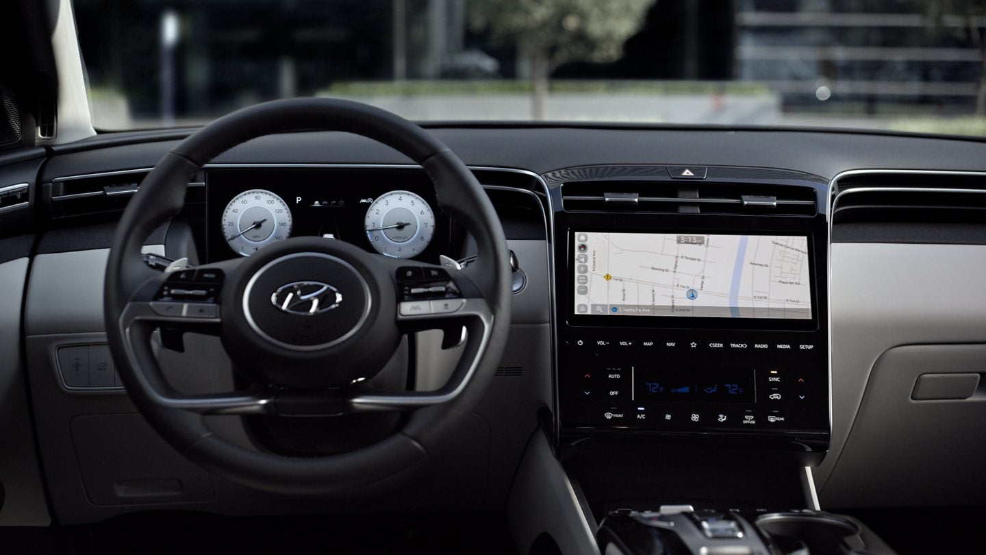 2022 Tucson Interior | Coastal Hyundai FL in Melbourne FL
