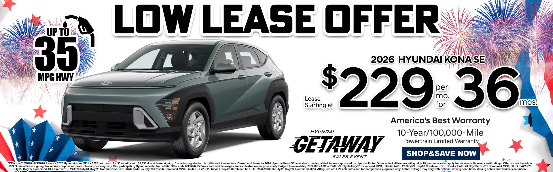 KONA Lease