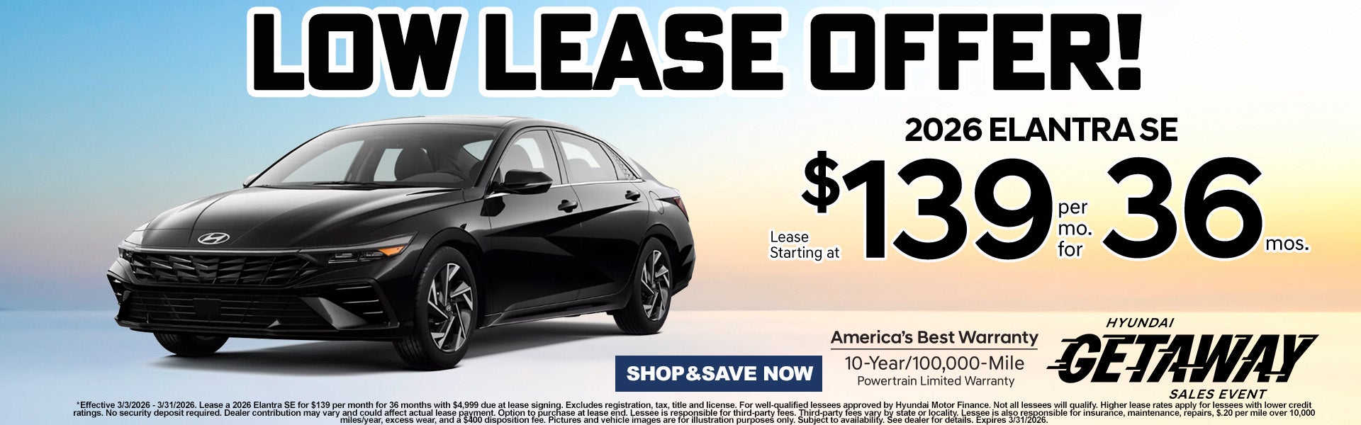 ELANTRA Lease