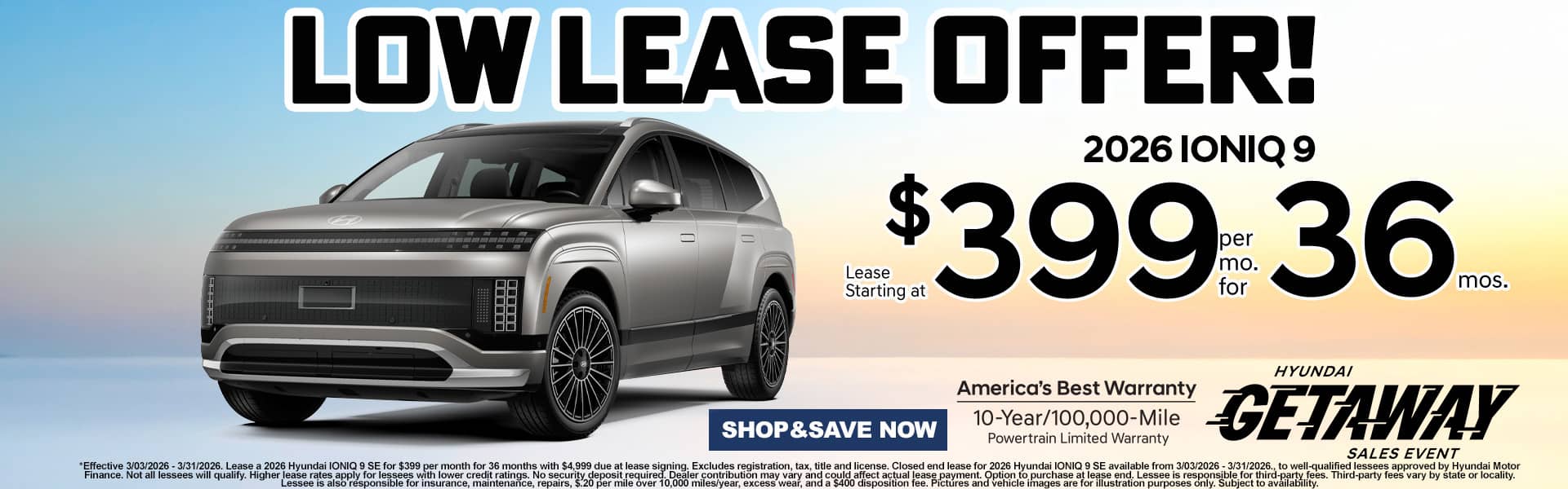 IONIQ 9 Lease