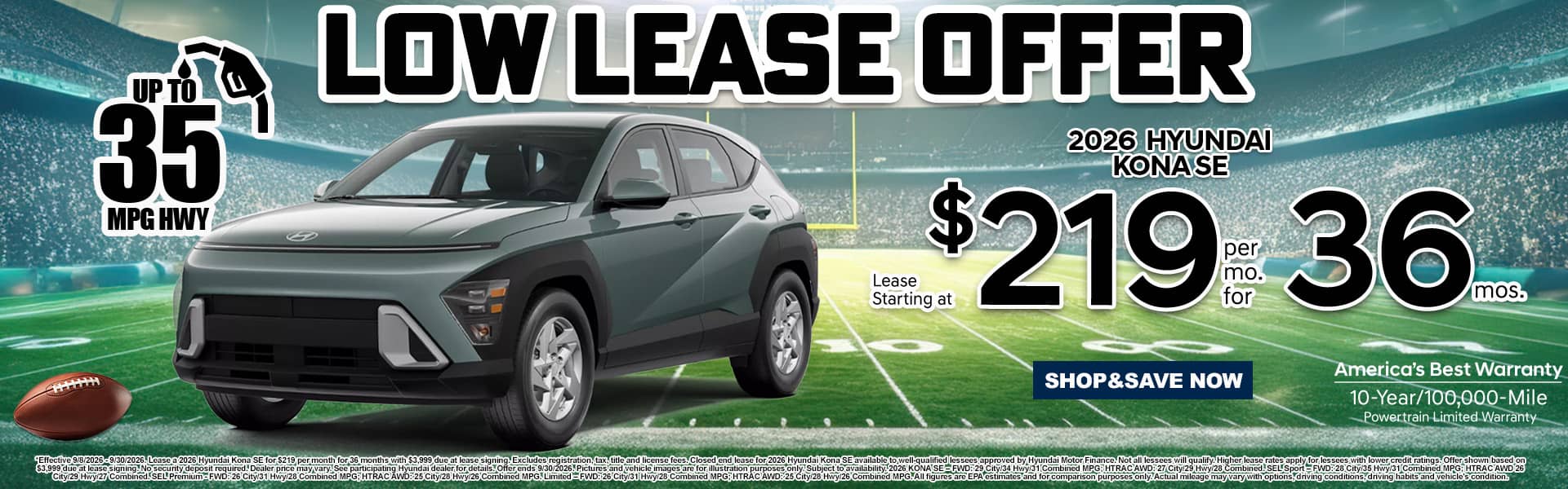 KONA Lease