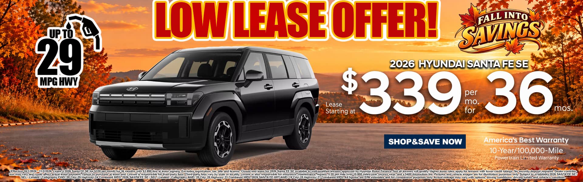 Santa FE Lease